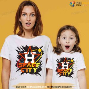 Astros Space City Shirt, Texas Baseball MLB Houston Astros Tshirt