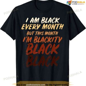 Black History Month Empowerment Black Pride  Mens & Womens T-shirt