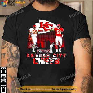 Charvarius Ward Vs Derrick Thomas Kansas City Chiefs Signatures Shirt