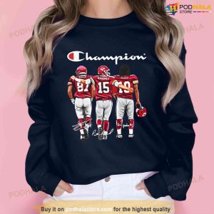 Chiefs Super Bowl Lvii Champions 2023 T shirt Kansas City Football Tee