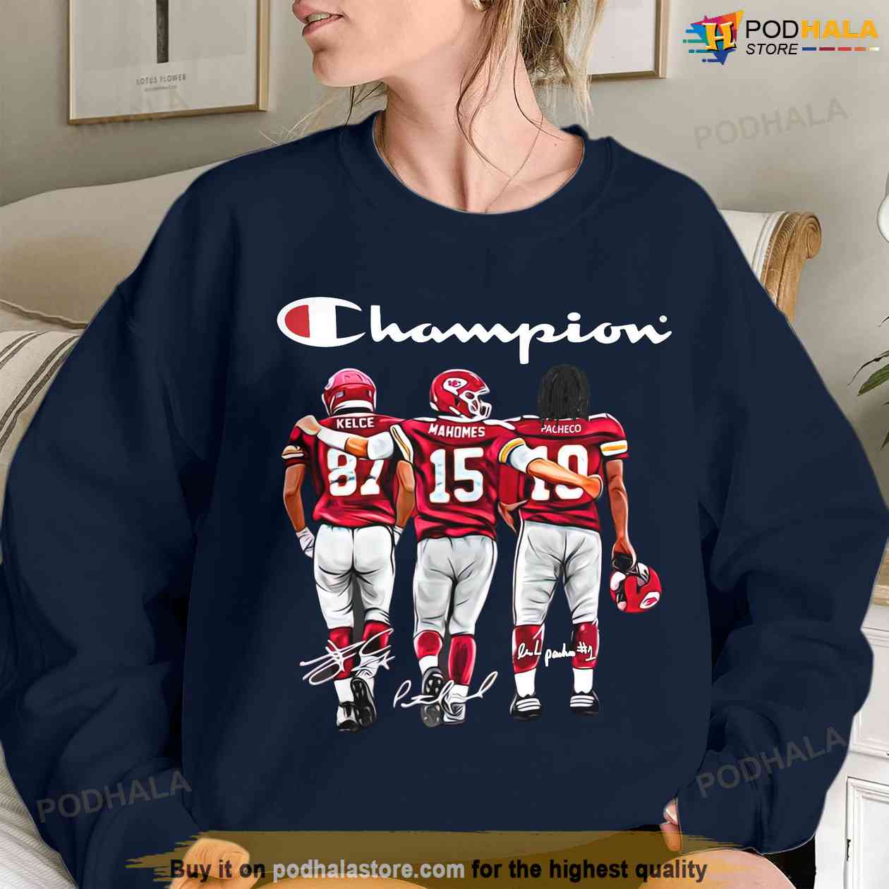 As Is NFL Super Bowl LVII Champions Chiefs T-Shirt 