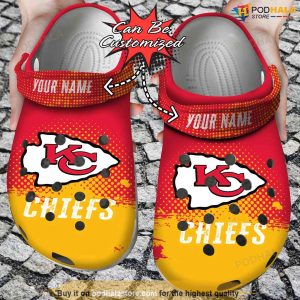 Kansas City Chiefs Crocs,NFL Crocs Shoes,NFL Team Crocs