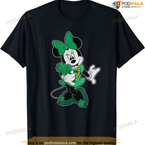 Disney Retro Shamrock Minnie Mouse St. Patrick's Day T-shirt