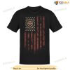 Distressed American Flag Baseball Houston Astros Shirt