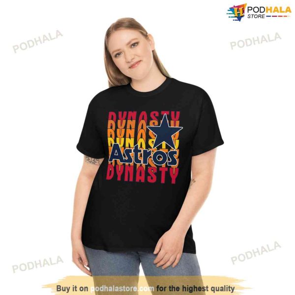 Dynasty Houston Astros T Shirt, Vintage Astros Shirt For Fans