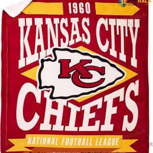 Football Kansas City Chiefs Blanket NFL, Kc Chiefs Merchandise