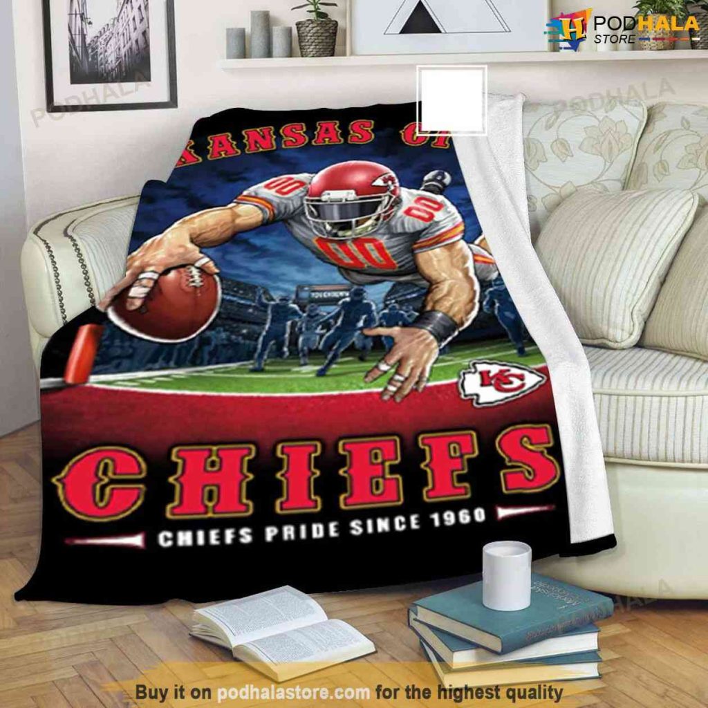 Football Team Blanket Chiefs Pride Since 1960 Blanket Bring Your