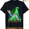 Funny Gnome Pot Leaf 420 Marijuana Weed St Patrick's Day T-shirt