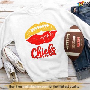 Funny Sexy Lips Kiss Love KC Chiefs Sweatshirt, Kansas City Chiefs Gifts