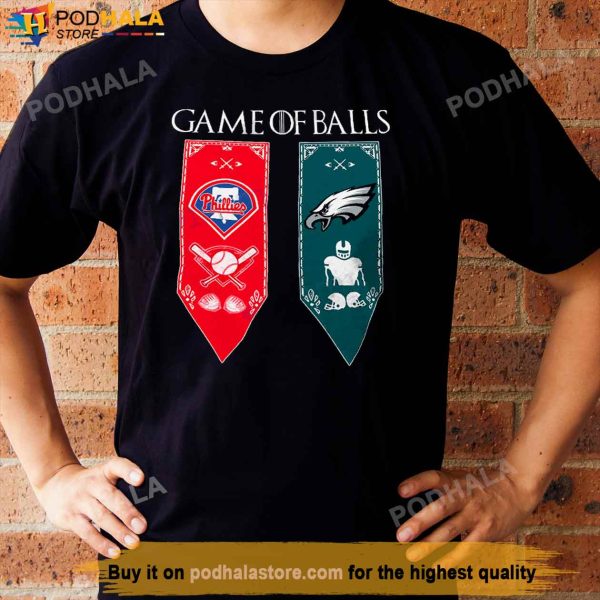 Game Of Ball Philadelphia Eagles Tee Shirt, Gifts For Eagles Fans
