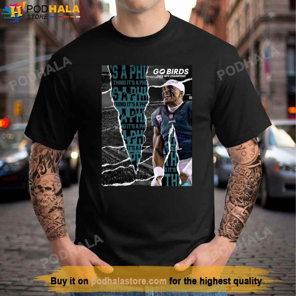 Go Birds Philadelphia Eagles At NFC Champions Super Bowl Shirt