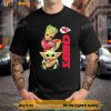 Groot Vs Baby Yoda Hug Football Kansas City Chiefs Shirt
