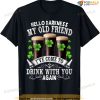 Hello Darkness My Old Friend Happy St Patrick's Day Shamrock T-shirt
