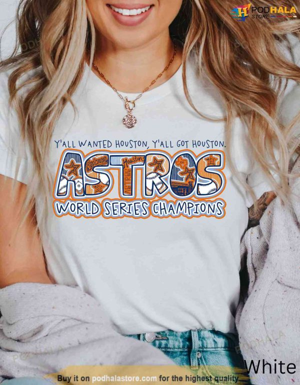 Houston Baseball Champions World Series Houston Astros Women’s Shirt
