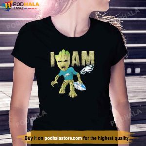 I Am Groot Disney Philadelphia Eagles TShirt Gifts For Eagles Fans