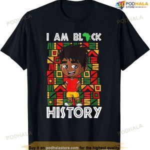 I'm Black History Shirt Toddler Boys African American Blm T-shirt