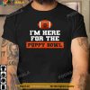 I'm Here For The Puppy Bowl Funny Dog Super Bowl Shirt