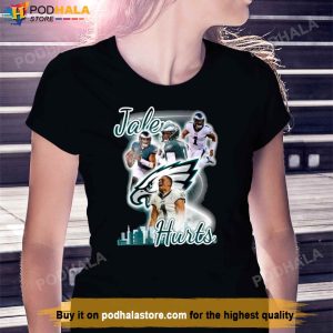 Jalen Hurts Graphic Eagles TShirt Gifts For Eagles Fans