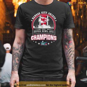 Super Bowl LVII Champions Kansas City Chiefs Shirt - High-Quality