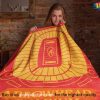 Kansas City Chiefs Arrowhead Stadium Blanket, KC Chiefs Blanket Gift
