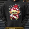 Kansas City Chiefs Baby Yoda Super Bowl Hoodie, Kc Chiefs Gifts