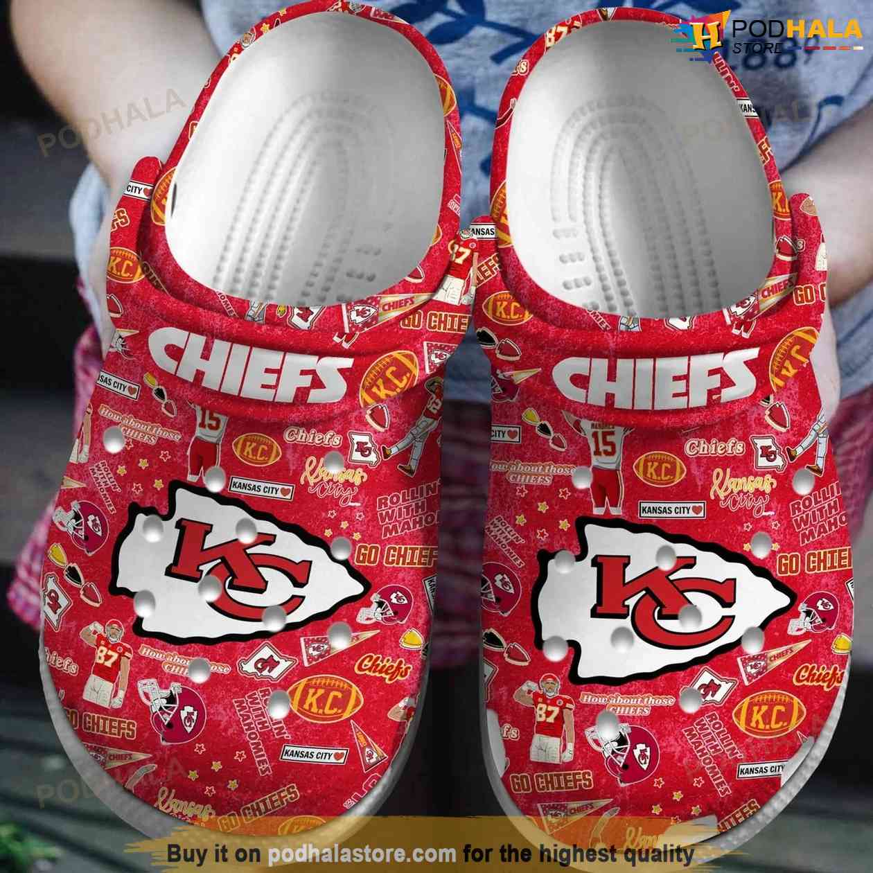 Kansas City Chiefs Crocs, Unique Kansas City Chiefs Gifts - Bring Your  Ideas, Thoughts And Imaginations Into Reality Today