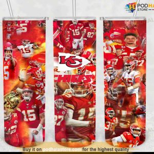 Kansas City Chiefs Football Team Sports Tumbler, Kc Chiefs Gifts