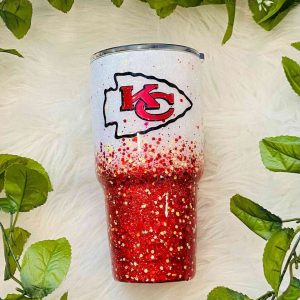 Kansas City Chiefs Limited Edition Tumbler - Official Team Merchandise,  Stylish Design - Bluefink