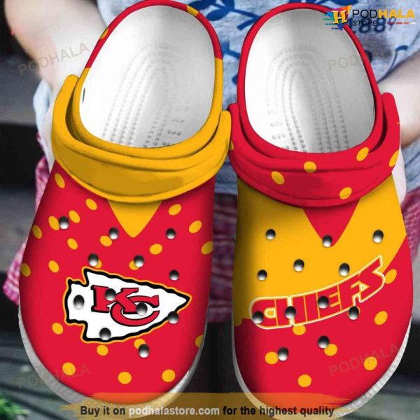 Kansas City Chiefs NFL Kc Chiefs Crocs, Super Bowl Gifts For Fans