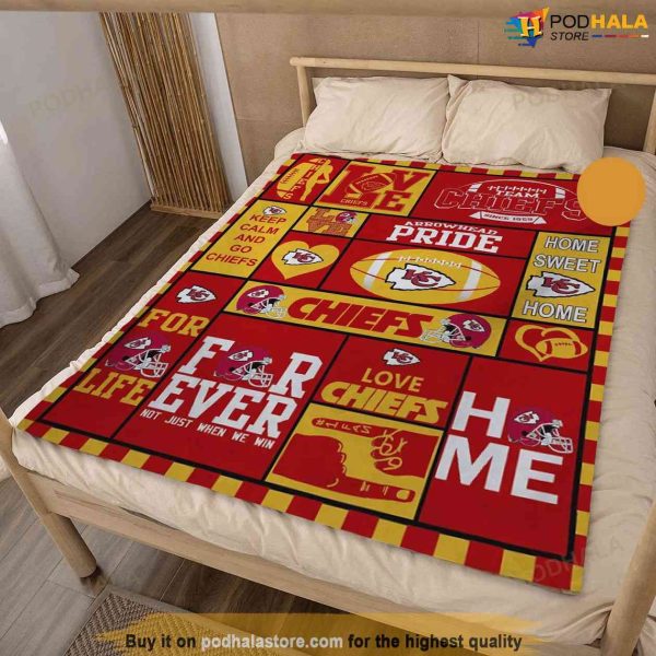 Kansas City Chiefs NFL Gifts For Fans, KC Chiefs Blanket