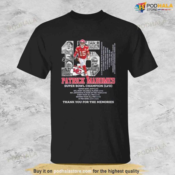 Kansas City Chiefs Patrick Mahomes Super Bowl Champions Shirt, Kc Chiefs Gifts