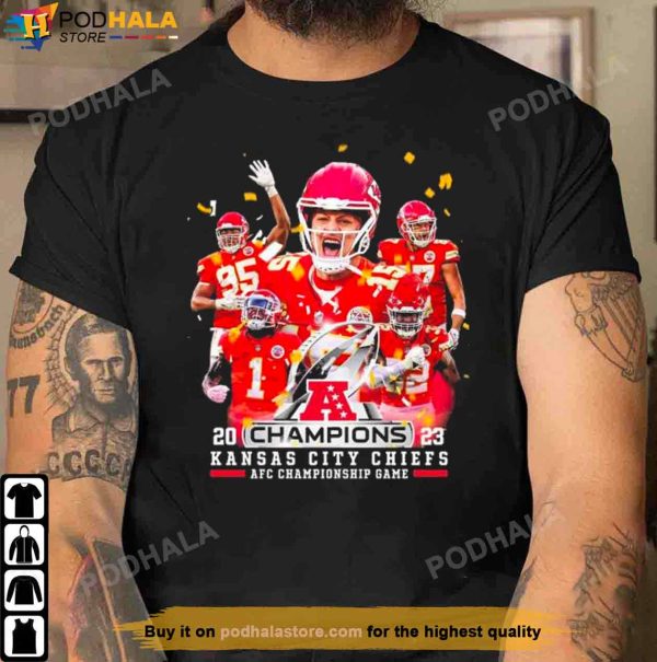 Kansas City Chiefs Shirt, AFC Championship Game 2023 Tee