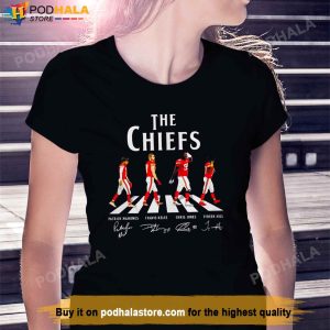 Kansas City Chiefs Shirt KC Chiefs Abbey Road Signatures TShirt