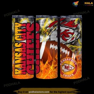 Kansas City Chiefs Skinny Tumbler, Kansas City Chiefs Gifts