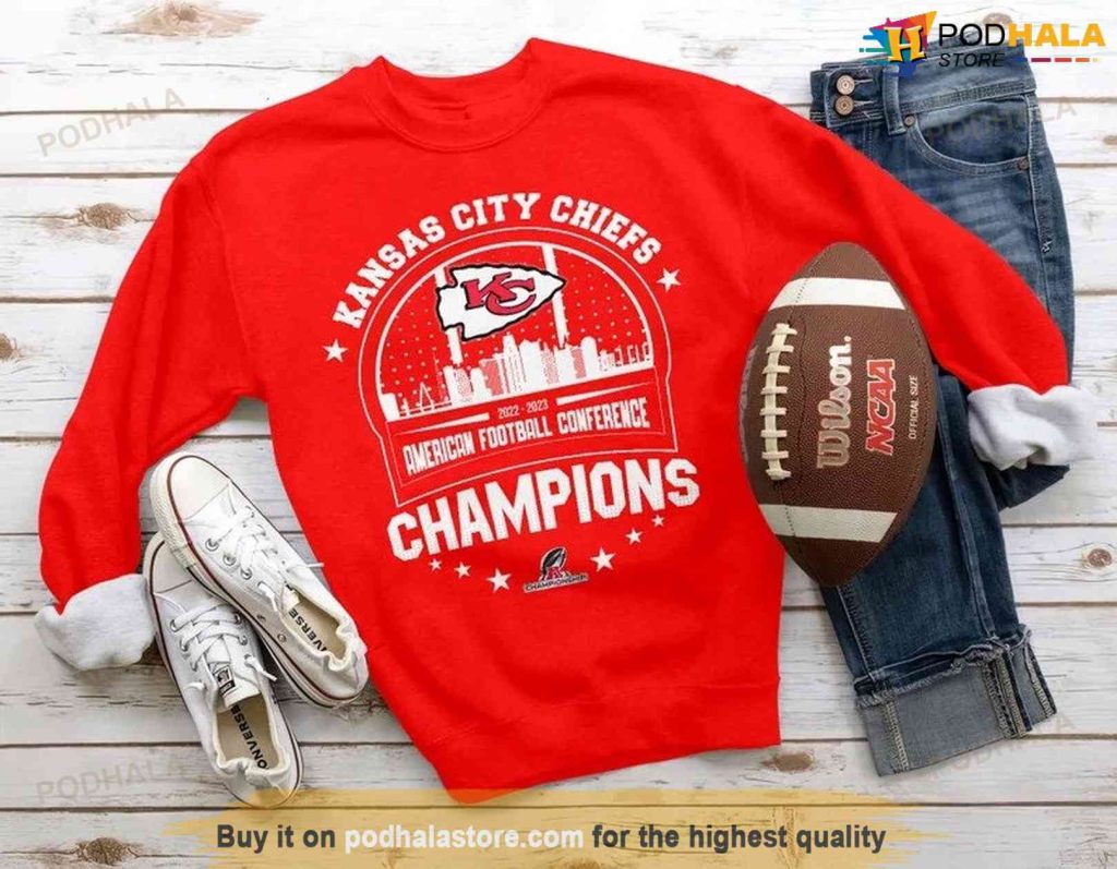 Kansas City Chiefs Super Bowl Champions 2023 Football Sweatshirt, Kc Chiefs Gifts