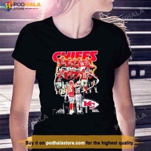 Kansas City Chiefs TShirt Legend Patrick Mahomes And Len Dawson Signatures Tee