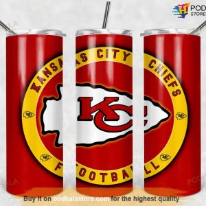 Kansas City Chiefs Tumbler, 20 oz Skinny Tumbler Kc Chiefs Gifts
