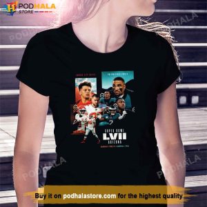 Kansas City Chiefs Vs Philadelphia Eagles Super Bowl LVII TShirt