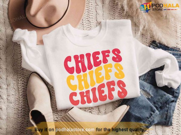 Kansas City Chiefs Womens Sweatshirt, Football Game Day, Super Bowl Shirt