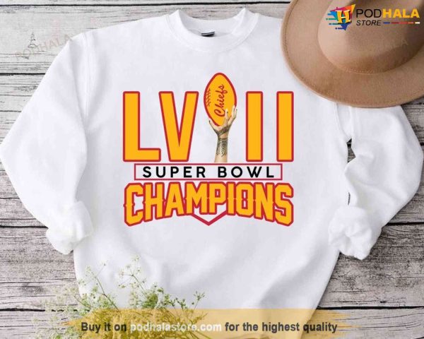 Kansas City Football Champions Sweatshirt, Kc Chiefs Super Bowl