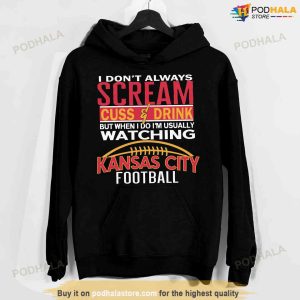 Kansas City Football Helmet Retro Distressed Vintage Style Sweatshirt Game Day Tshirt
