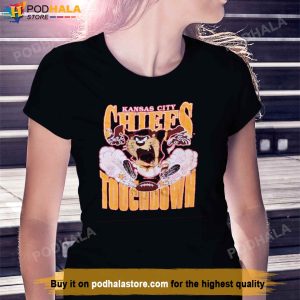 Kansas City Football Looney Tunes Taz TShirt Kansas City Chiefs Gifts
