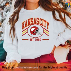 Kansas City Football Sweatshirt, Vintage Style Kansas City Football