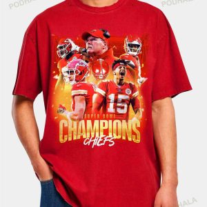 KC Champions 2023, Gift For Fan Football T-Shirt, Mahomes Goat Shirt