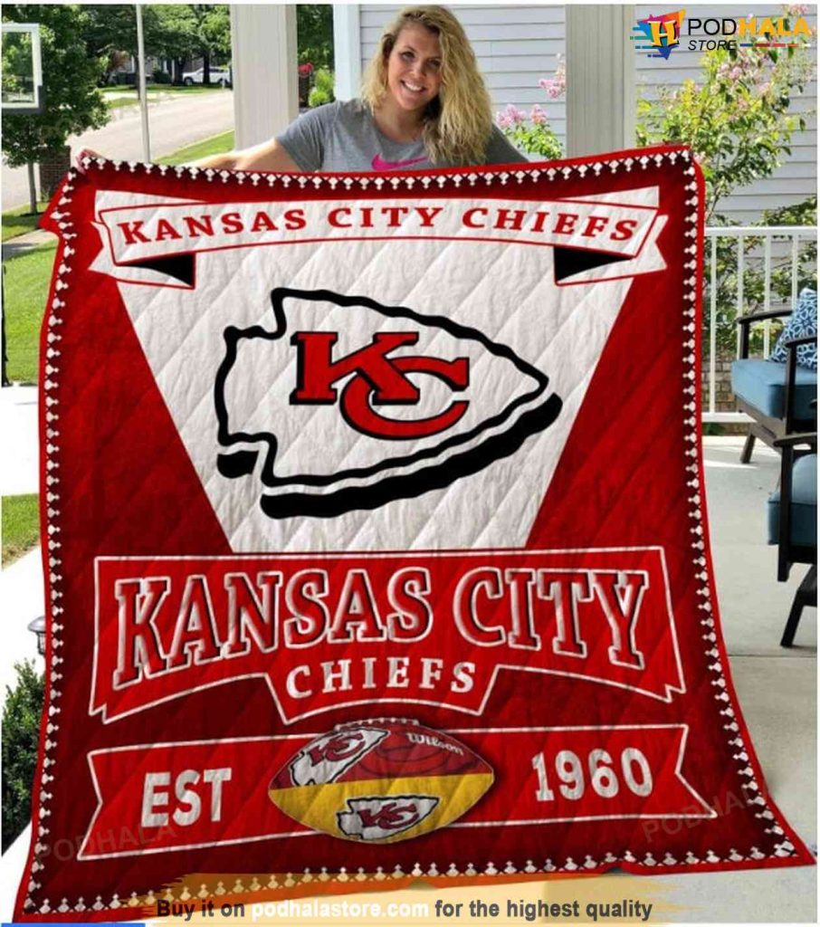 KC Chiefs EST 1960 Blanket