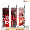 KC Chiefs Mahomes and Kelce 20oz Skinny Tumbler Gifts