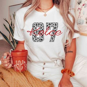 Kelce 87 Kansas City Chiefs Womens Shirt, NFL Super Bowl Shirt