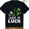 Kids Loads Of Luck Loader Paddys St Patrick Day Boys Kids Toddler T-shirt
