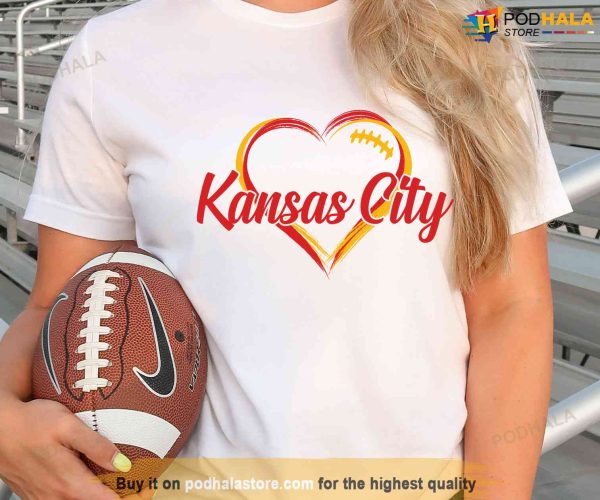Love Kansas City Football Kansas City Chiefs Shirt, Super Bowl Party Tee