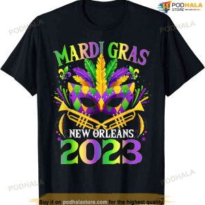 Mardi Gras New Orleans 2023 Shirt Mardi Gras For Men Women T-shirt